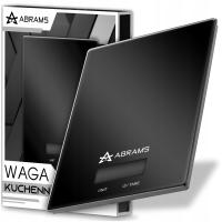 Waga kuchenna Abrams elektroniczna precyzyjna 1 g czarny 5 kg bezprzewodowa