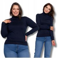 Moraj водолазка женская синяя с длинным рукавом водолазка женская тонкая вискоза