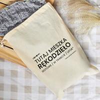 Worek na włóczkę robótkę by KOKONKI 30x45 cm duży Accessories