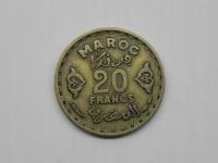 276/ 20 FRANCS 1952 MAROKO