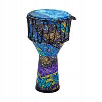 Африканский барабан Монтессори раннее образование 8-дюймовый джембе для подарков синий лист