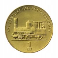 [R064] Korea Północna 1 chon 2002 Pociąg FAO UNC