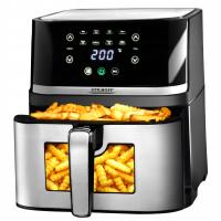Фритюрница для обезжиренного воздуха XXL 8L 10 программ антипригарная