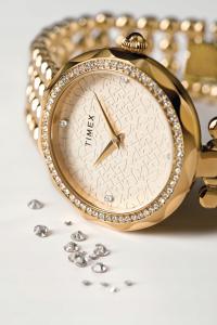 TIMEX злотый браслет WR50 женщин часы для подарка