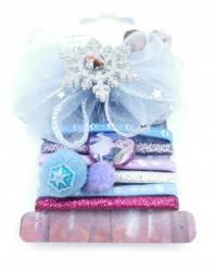 FROZEN Kraina Lodu Ozdoby do włosów gumki spinka