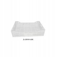 Skrzynka na drożdżówki ciasta 60x40x15 BIAŁY SMART