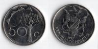 NAMIBIA 1993 50 CENTS