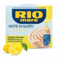 RIO MARE TUŃCZYK KAWAŁKI W OLIWIE Z OLIWEK Z SOKIEM Z CYTRYNY 120G