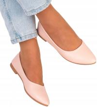 8891 БЕЖЕВЫЕ ЖЕНСКИЕ БАЛЕТКИ КЛАССИЧЕСКИЕ УДОБНЫЕ