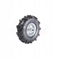 Koło ogumione fi 16 mm jodełka 3,50X4 TACZKA WÓZEK