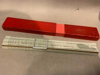 SUWAK LOGARYTMICZNY 25 CM ZSRR + ETUI