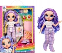 RAINBOW HIGH JUNIOR PJ PIŻAMA PARTY FASHION LALKA VIOLET WILLOW ZESTAW