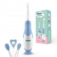 Neno denti Blue детская электронная зубная щетка / массажер для десен