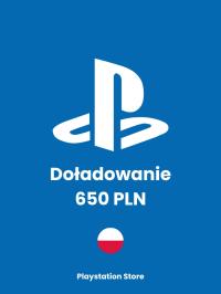 PLAYSTATION STORE DOŁADOWANIE CYFROWE 650 PLN PS4 PS5 | AUTOMAT 24/7
