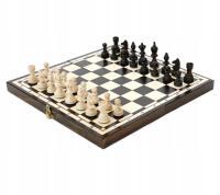 Классические деревянные шахматы запираемый набор 35X35CM