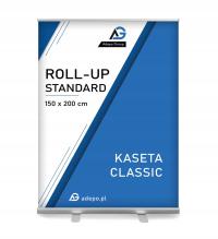 Roll-up Standard z wydrukiem 150x200 cm