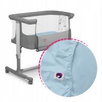 Prześcieradło do łóżeczka Lionelo AURORA z gumką Bawełna - KOLORY