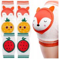 6 x OCHRANIACZE DO RACZKOWANIA NA KOLANA ZESTAW DLA NIEMOWLĄT DZIECIĘCE