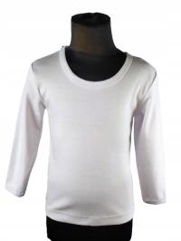 Майка гладкая с длинным рукавом хлопок 100% Бико