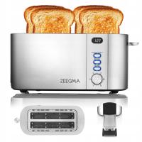 Toster Zeegma Tostee Chef srebrny/szary 1500 W