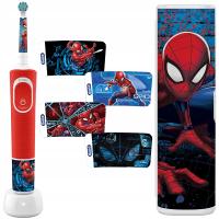 SZCZOTECZKA ELEKTRYCZNA DO ZĘBÓW DLA DZIECI ORAL-B VITALITY SPIDERMAN ETUI