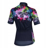 Koszulka rowerowa Madani czarny