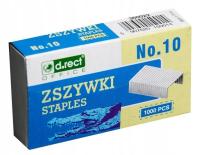 5 x ZSZYWKI D.RECT 10mm 1000 sztuk