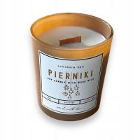 ZAPACH PIERNIKÓW ŚWIĄTECZNA ŚWIECA ZAPACHOWA ŚWIECZKA SOJOWA PIERNIKI ZIMA
