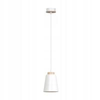 LAMPA WISZĄCA żyrandol Emibig 1xE27 BOLERO WHITE