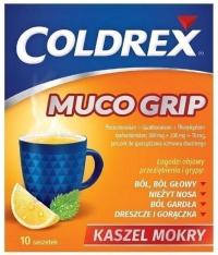 Coldrex Muco Grip proszek na przeziębienie 10 sasz