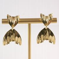 Klipsy do Uszu Lolita Akcesoria Klips do UCHA ZŁOTE BLASZKI PŁATKI