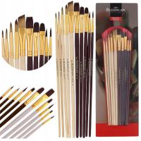 10шт профессиональные синтетические кисти для рисования