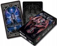 KARTY DO GRY TAROTA ZESTAW KART DO WRÓŻENIA ANNE STOKES GOTHIC TAROT 78 SZT