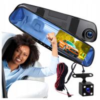 WIDEOREJESTRATOR LUSTERKO KAMERA SAMOCHODOWA FULL HD 32GB COFANIA PRZÓD TYŁ