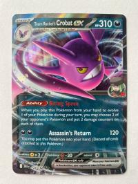 Karta Pokemon: Team Rocket's Crobat ex (DRI 122) / Destined Rivals