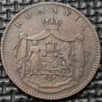 * Румыния [1308] * 5 бани 1867 королевство Румыния км