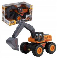 Koparka światło i dźwięk