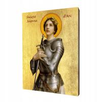 Ikona religijna święta Joanna d'Arc - Dziewica Orleańska
