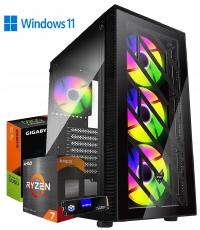 KOMPUTER GAMINGOWY - Ryzen 7 5700, RTX 5060 8GB, 16GB DDR4, 480GB M.2 WIN11