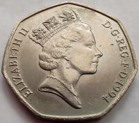 3973 - Wielka Brytania 50 pensów, 1994