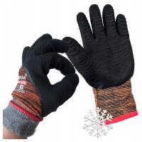 Рабочие защитные перчатки с подогревом зимние толстые Arhem Tiger Winter 9 / L