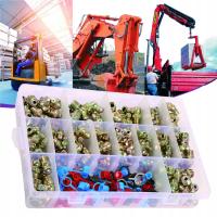 Zestaw kalamitek smarowniczek prostych i kątowych M6 M8 M10