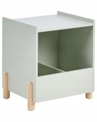 Szafka nocna stolik dla dziecka jasnozielona