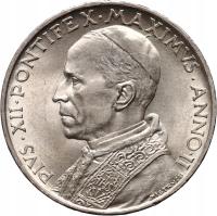 #AJ# Watykan, Pius XII, 5 lirów 1940