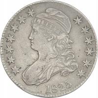 16.fu.USA, 50 CENTÓW 1825