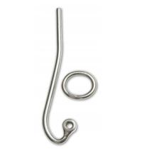 ZACZEP SZTAGU AGRAFKA INOX A4 L=235 FI 12