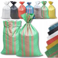 Worki Worek 25KG Zielony 50x80cm NA ZBOŻE WĘGIEL GRUZ MOCNE 1000szt