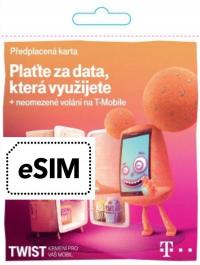 ESIM Чешская sim-карта T-mobile без регистрации