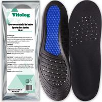 Wkładki do Butów Roboczych BHP Amortyzujące na Bolące Stopy Pięty 36-41