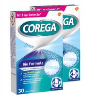 Набор из 2 таблеток для чистки зубных протезов Corega Max 30 шт.